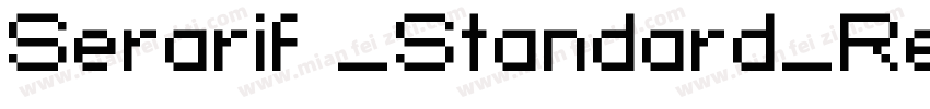 Serarif _Standard_Re字体转换